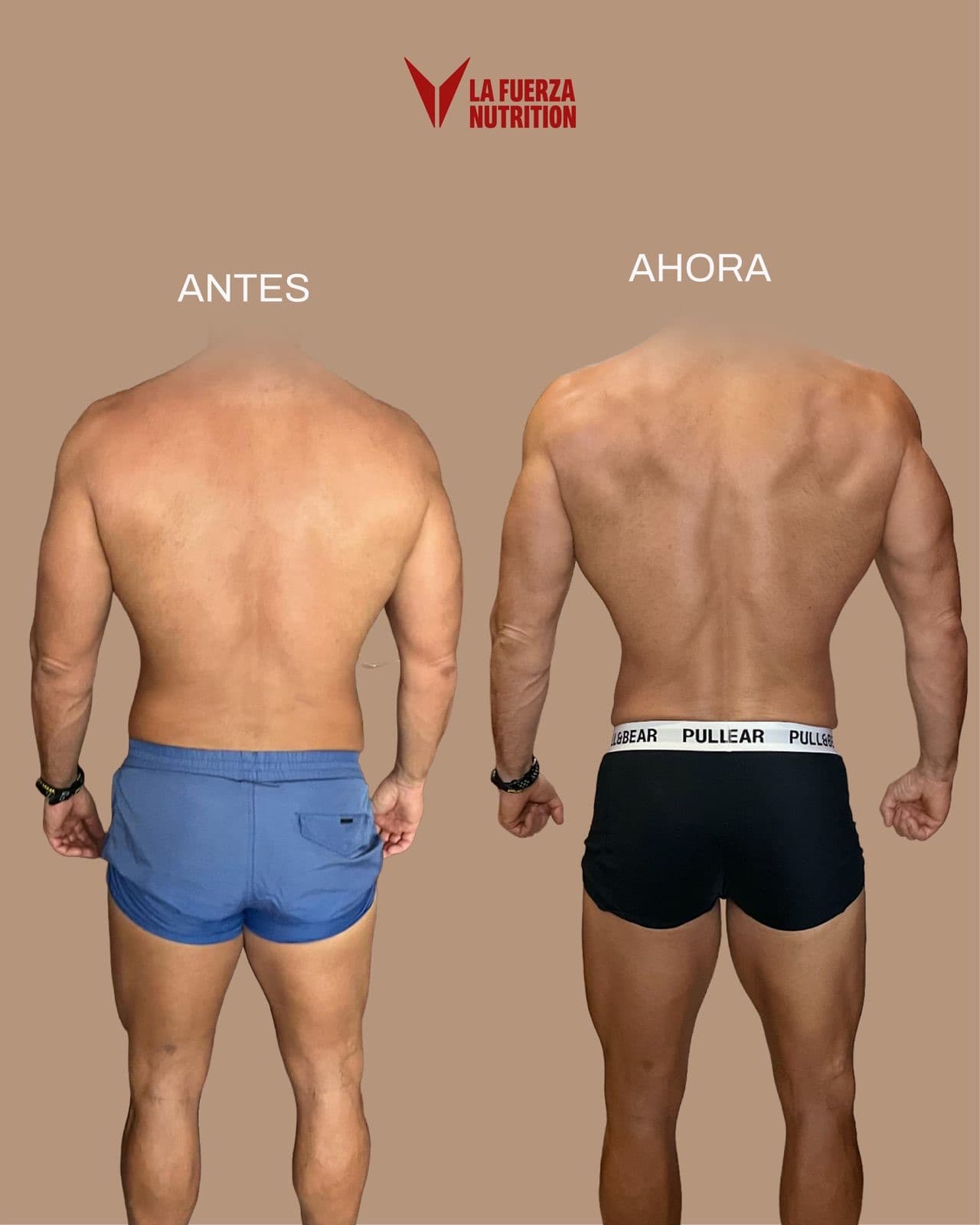 Transformacion La Fuerza Nutrition
