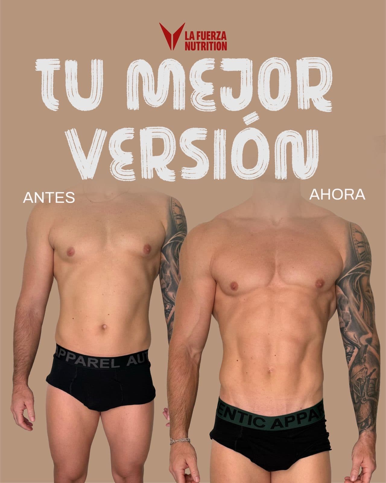 Transformacion La Fuerza Nutrition